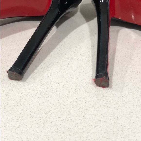 Christian Louboutin Neofilo 120 Patent Black Heels - Picture 6 of 8